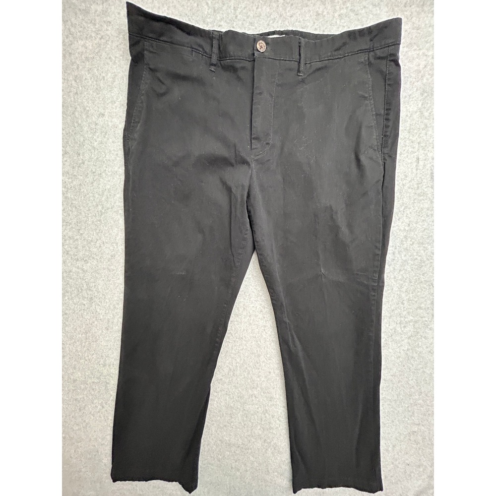 Goodfellow & Co Mens Every Wear Chino Pants Black Straight Leg 40x30